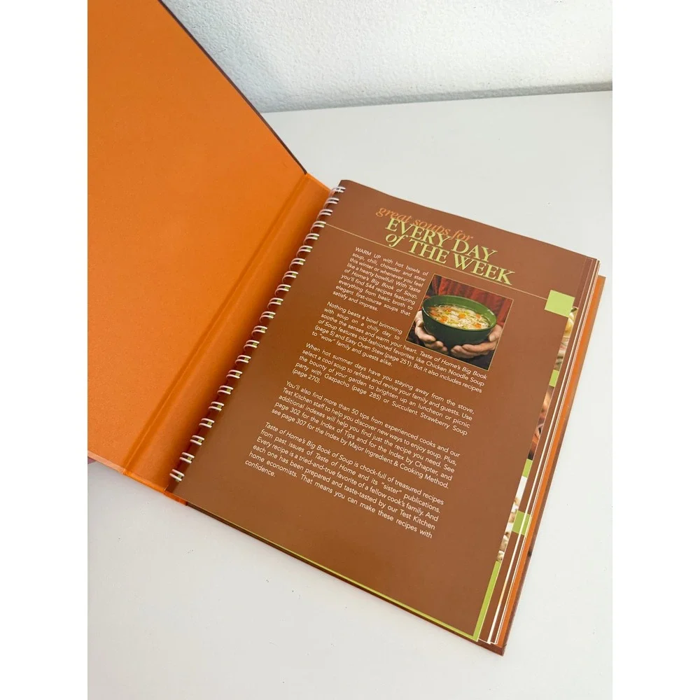 Taste of Home Big Book of Soup Cookbook 500+ Recipes Spiral Bound 9780898216103